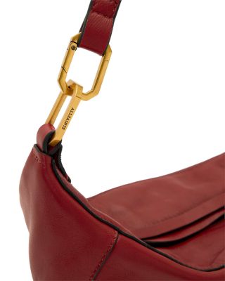Luna Micro Leather Shoulder Bag