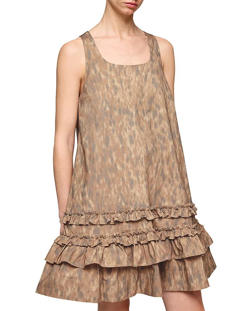 Ganni Printed Mini Dress