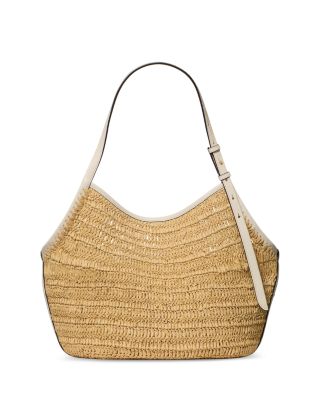 Deco Straw Tulip Tote