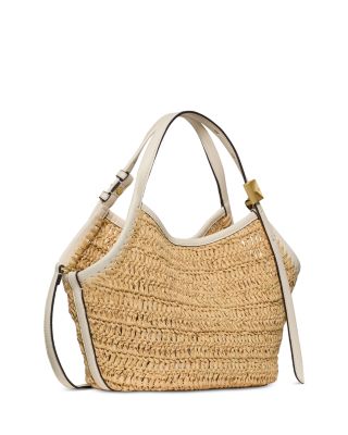 Deco Small Straw Tulip Tote