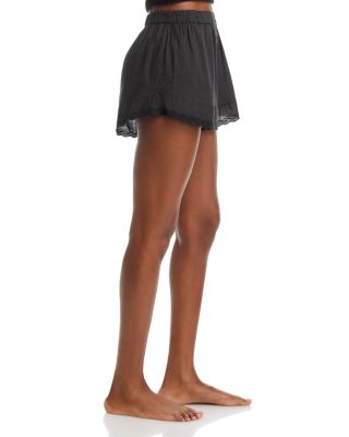 The Eyelet Button Sleep Top & The Eyelet Tape Shorts