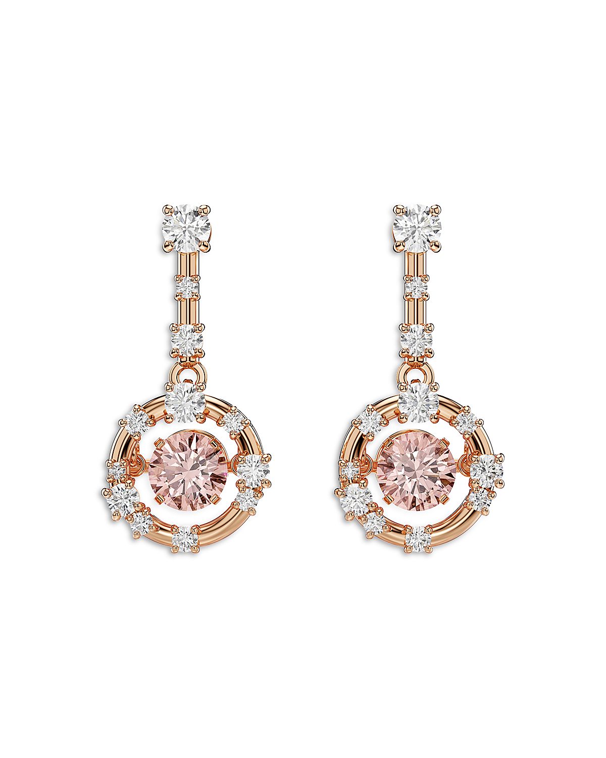 Swarovski Constella Dancing Stone Drop Earrings