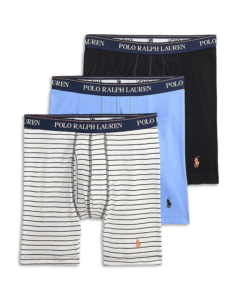 Polo Ralph Lauren Classic Fit Boxer Briefs, Pack of 3