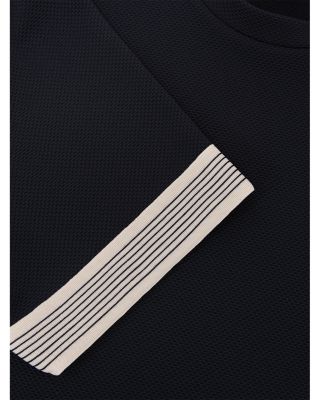 Textured Tape Cuff T-Shirt