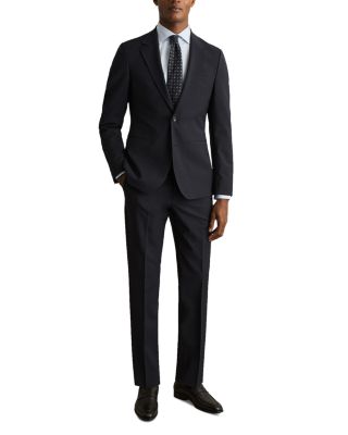 Plain Weave Tailored Fit Suit Jacket