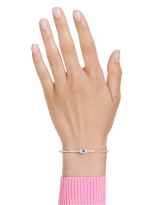 Symbolica Crystal Evil Eye Bangle Bracelet
