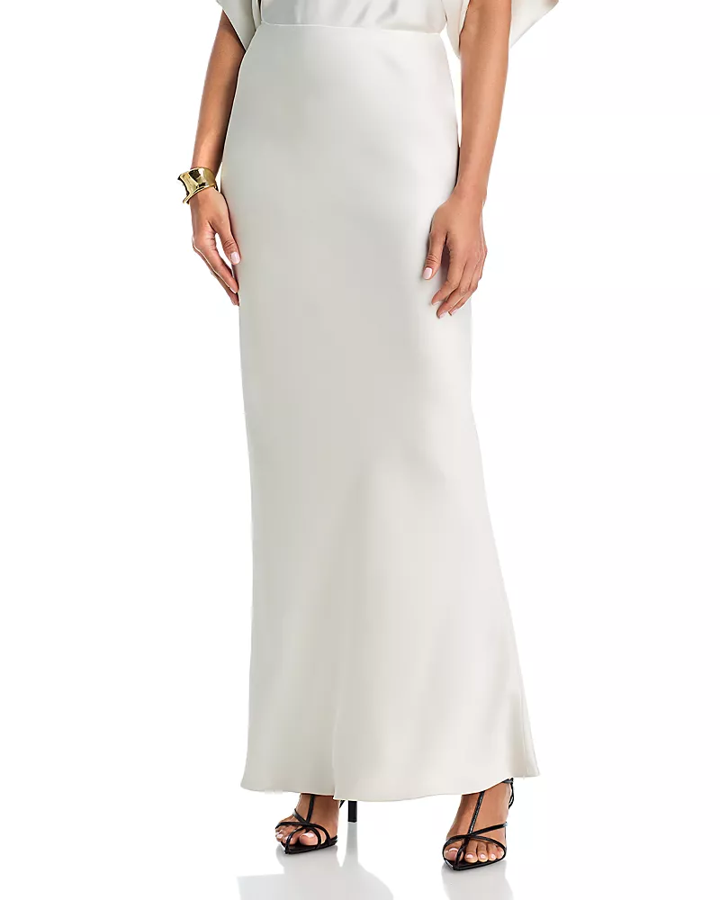 Norma Kamali Bias Obie Skirt