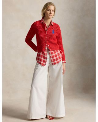 Big Pony Crochet Cardigan