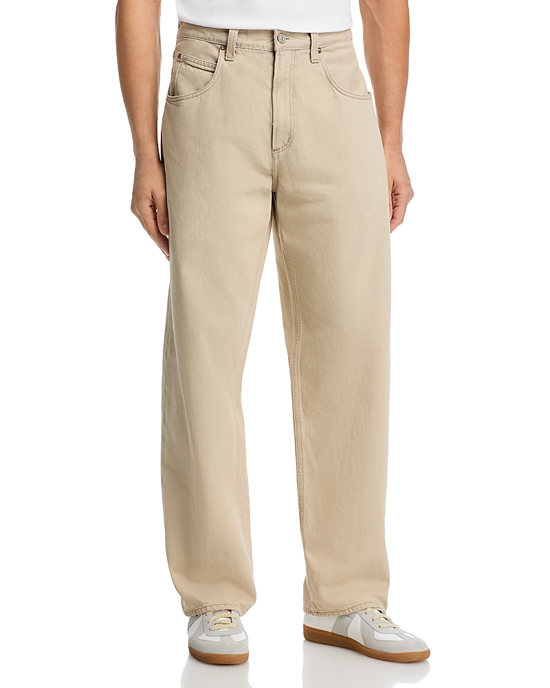 Agolde Fusion Baggy Fit Jeans in Burnished Khaki