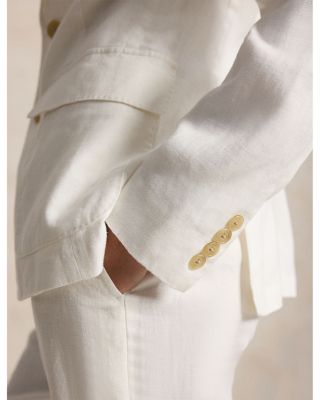 Single Breasted Linen Blazer