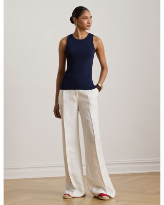 Rib Knit Sleeveless Sweater