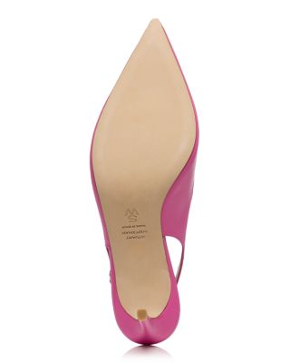 Women's Power Leather Slingback Pumps 