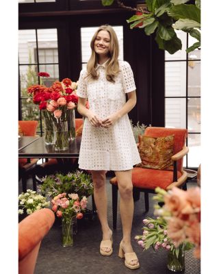 Collared Button Down Babydoll Dress