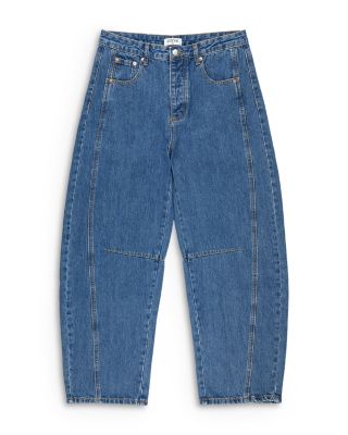 The Horseshoe High Rise Jeans in Medium Wash