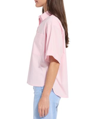 Corinna Oversized Cropped Shirt