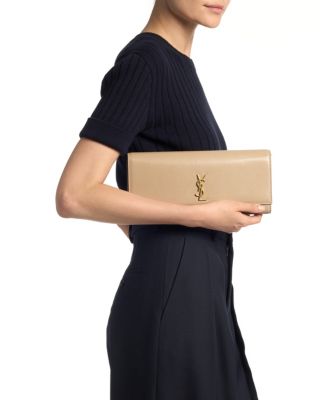 Kate Clutch In Grain De Poudre Leather