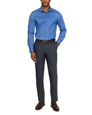 Slim Fit Micro Geo Reworked Dress Shirt