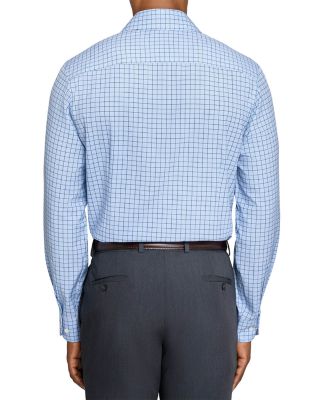 Slim Fit Check Performance Dress Shirt