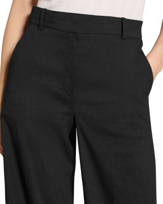 High Waist Wide Leg Trousers 