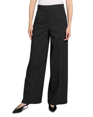 High Waist Wide Leg Trousers 