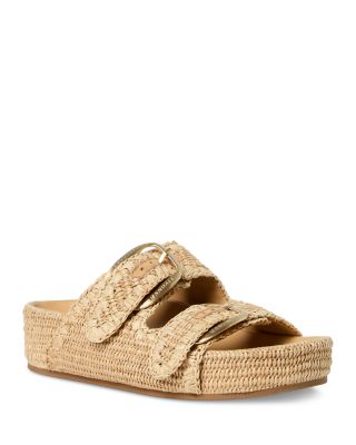 Women's Raffia Platform Sandals