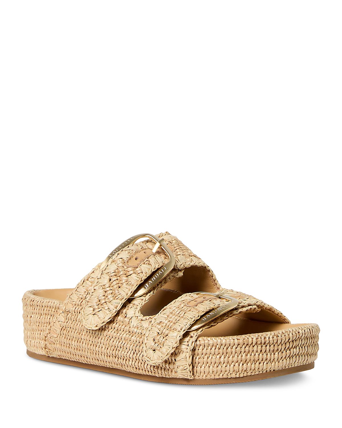 Loeffler Randall Women's Raffia Platform Sandals