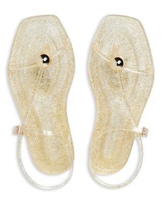 Women's Glitter Thong Sandals