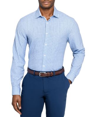 Regular Fit Check Performance Dress Shirt