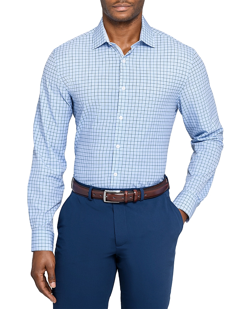 Wrk Regular Fit Check Performance Dress Shirt