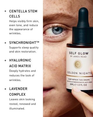 Golden Nights Sleep Repair Tan Drops 1 oz.