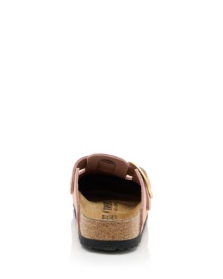 Women's Boston Big Buckle Clogs
