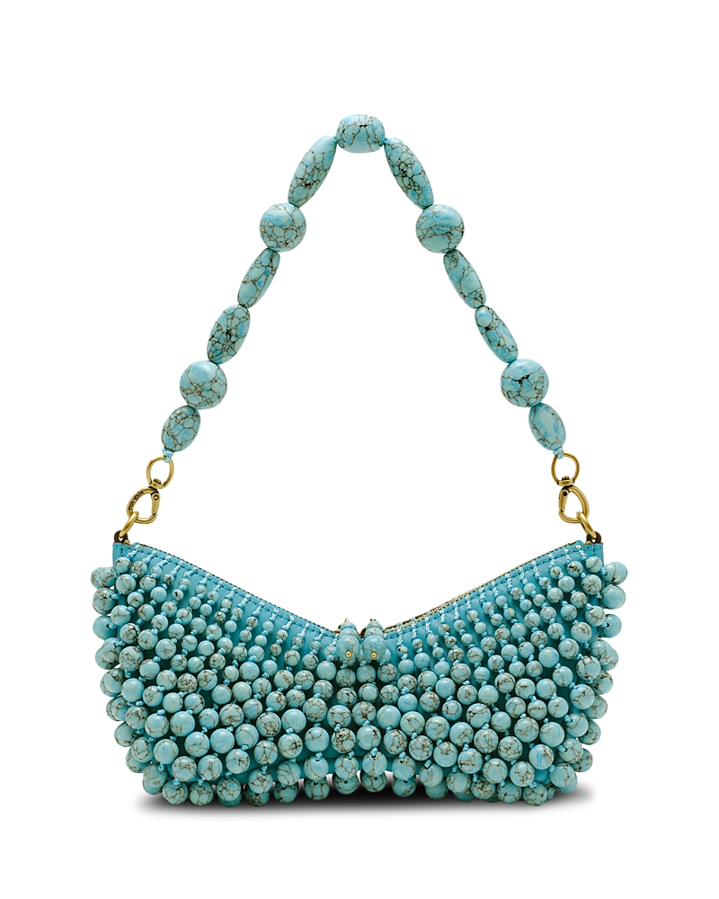 Cult Gaia Mercier Beaded Clutch