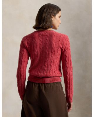 Cable Knit Cashmere Sweater