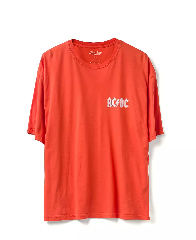 Junk Food Clothing Unisex Ac/Dc Ballbreaker Tour Oversized Tee
