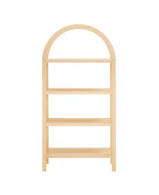 Vexley 60 Inch Arched Bookshelf