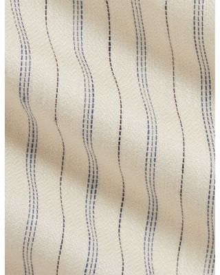 Boys' Linen-Blend Bodysuit, Striped Overall & Hat Set - Baby