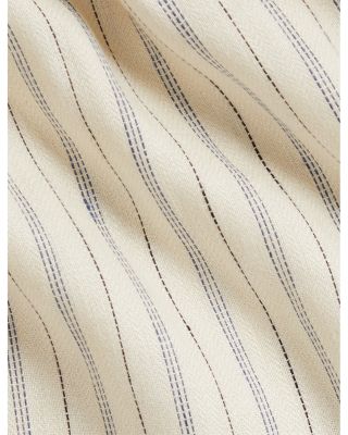 Girls' Smocked Linen-Blend Dress & Bloomer - Baby