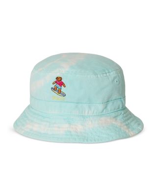 Boys' Tie Dyed Polo Bear Twill Bucket Hat - Baby