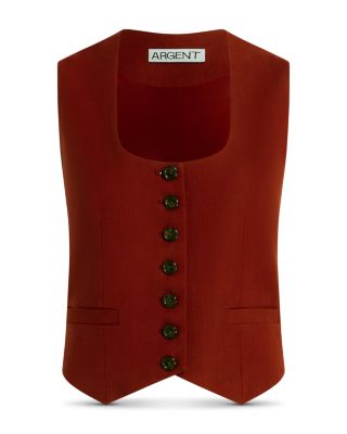 Scoop Neck Waistcoat