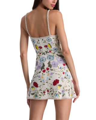 Julia Embellished Scoop Neck Dress