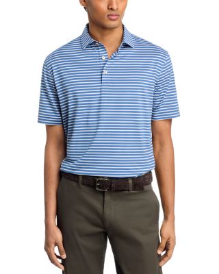 Ashford Stripe Performance Polo