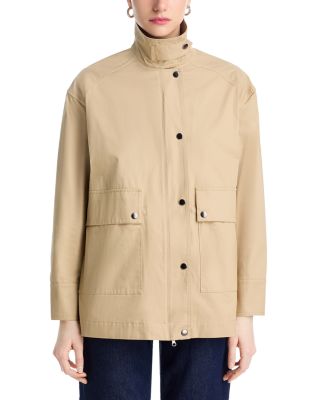 Cotton Twill Utility Jacket