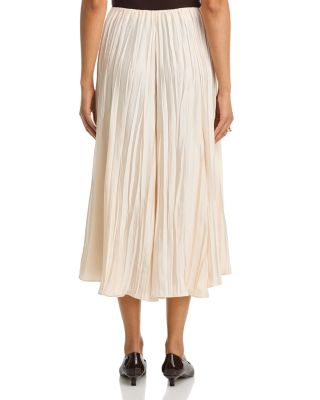 Crinkle Paneled Maxi Skirt