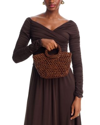 Woven Top Handle Bag - Exclusive