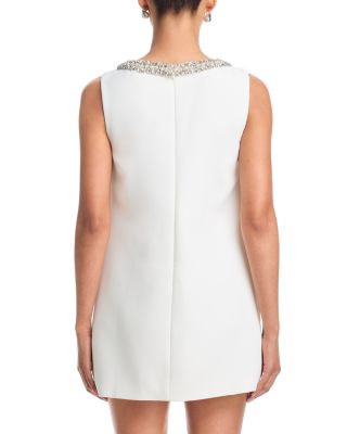 Crepe Bow Mini Dress - Exclusive