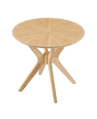 Crossroads 24&acirc;€ Round Wood Side Table