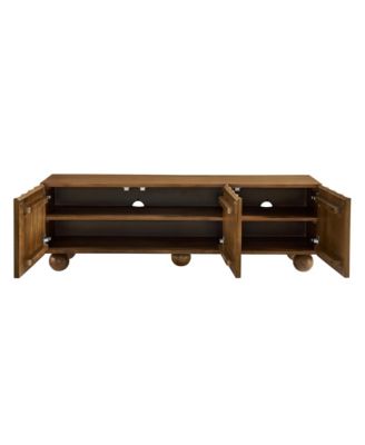 Sorren Scalloped 54" Wood TV Stand