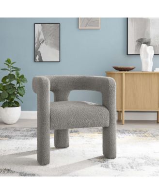 Kayla Boucle Upholstered Armchair