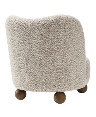 Monroe Boucle Fabric Accent Chair