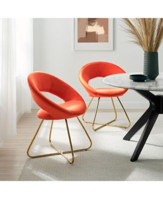 Nouvelle Performance Velvet Dining Chair, Set of 2